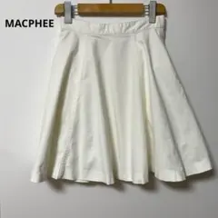MACPHEE マカフィー ストレッチ フレアスカート 34のサムネイル