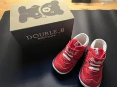 新品未使用DOUBLE.B スニーカー ミキハウス　ダブルビーファーストシューズ