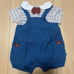 モイモルン　セットアップ　トップス＆オーバーオール　70cm 80cm