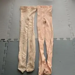 子供用　バレエタイツ (1つは新品)