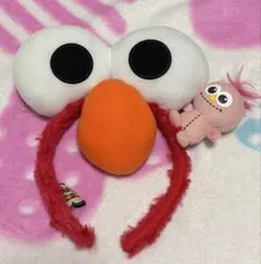 エルモ カチューシャ ぬいぐるみ付き