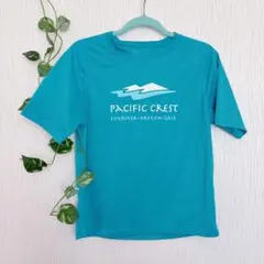 【1-15】 PACIFIC CREST 半袖Tシャツ ターコイズ