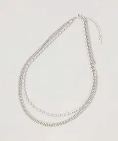 ★タグ付き新品★3連チェーンネックレス アクセサリー レディースネックレス