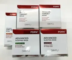 【韓国コスメ　サミュ】PDRN　美容液＆スリーピングマスク　5点セットのサムネイル