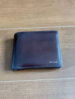 Paul Smith ダークブラウン 二つ折り財布