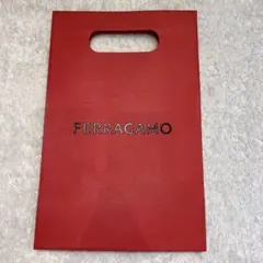 Salvatore Ferragamo ショップ袋 レッドのサムネイル