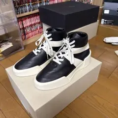 fear of god ハイカットスニーカー 黒/白のサムネイル
