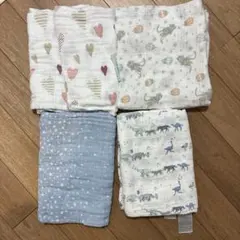 aden + anais おくるみ・ブランケット 4枚セット