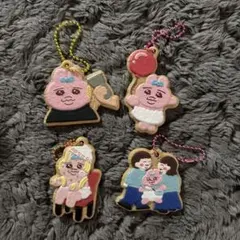 おぱんちゅキーホルダー4個セット