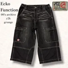 FUBU デニムショートパンツ ブラックジョーツ 00s 90s - メルカリ