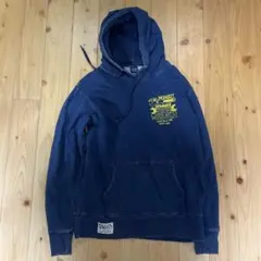 UNITED ATHLE ダークブルー パーカー Lのサムネイル