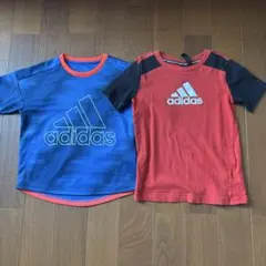 adidas キッズ Tシャツ 2枚セット 130のサムネイル