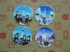 記念メダル1003L38●響け!ユーフォニアム 京都タワー 復刻版4枚セット イベント【響け！ユーフォニアム×KYOTO TOWER HOTEL】 記念