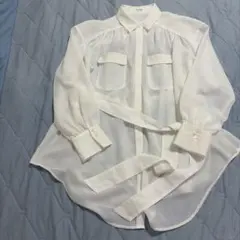 Her lip to sheer shirt whiteのサムネイル