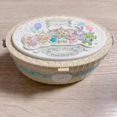 ディズニーシー　ダッフィー&フレンズ　スーベニアバスケット　小物入れ