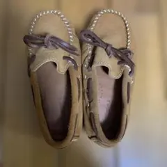 ZARA スエード モカシン ブラウン