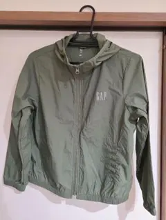 GAP フード付きジャケット 140cm オリーブグリーンのサムネイル