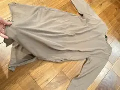 【タグ付き新品】SUGAR SPOONブラウングレー ワンピース 長袖