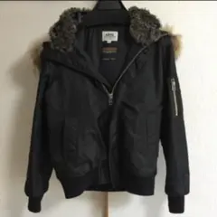 最終値下げ！！美品　KIFFE MA-1 ジャケット ブラック S