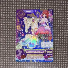 アイカツカード 紅林珠璃 ローズガラスプリンセスシューズ プレミアムカード