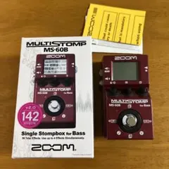 zoom ms-60b ベース マルチエフェクター 単三電池付き - メルカリ