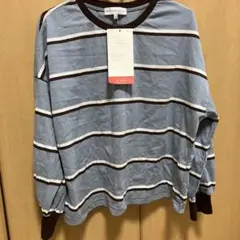 新品☆SEASON REASON ボーダー長袖カットソー