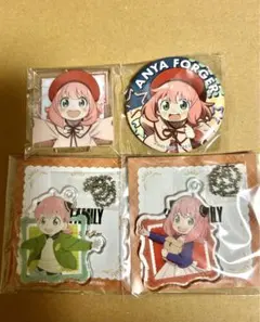 劇場版 スパイファミリー SPY×FAMILY アクリルキーホルダー 缶バッジ