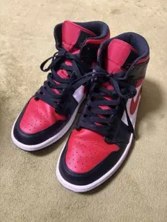 NIKE AIR JORDAN 1 MID 27cm 554724-079 美品