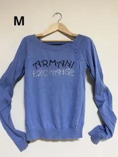 アルマーニエクスチェンジ☆セーター☆M☆ブルー
