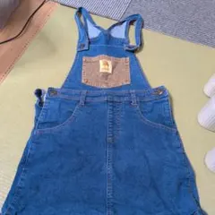 moz デニムオーバーオール