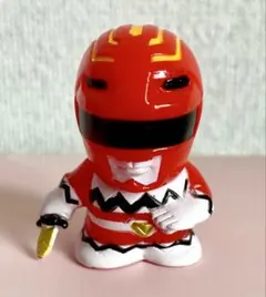 星獣戦隊ギンガマン スーパー戦隊倶楽部　主役「ギンガレッド」のソフビ指人形のサムネイル