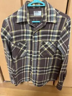 Montgomery Ward 100%コットンネルシャツ M