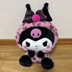 ①② サンリオキャラクターズ　ギャルらび♡　BIGぬいぐるみ　クロミ