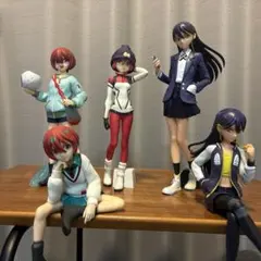 【5体:現状品】ガンダムジークアクス　マチュ　ニャアン　フィギュアセット