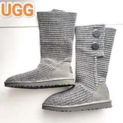 UGG ニットブーツ グレー 24cm 36