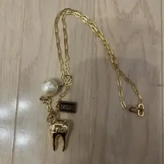 Christian Dior 椅子 チェア モチーフ ネックレス D583 - メルカリ