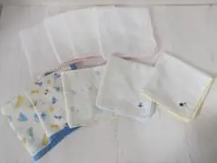 ガーゼハンカチまとめ売り☆ 9枚セット☆