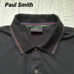 【極美品】Paul Smith / 襟裏マスタード・マルチストライプポロシャツのサムネイル
