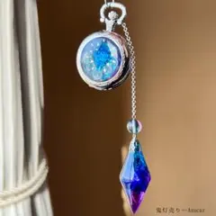 一点物『蒼月のささやき ― 月光が奏でる静寂の海』デジタルアート