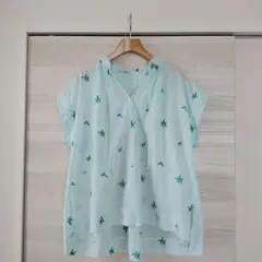 ne Quittez pas　ブラウス　刺繍　コットンボイル　25SSのサムネイル