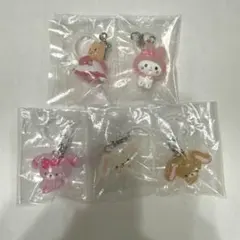 サンリオ　ゆるっとめじるしアクセサリー　セミコンプ　ガチャガチャ