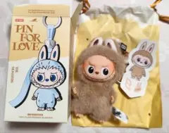 LABUBU ミニラブブ PIN FOR LOVE イニシャル「B」