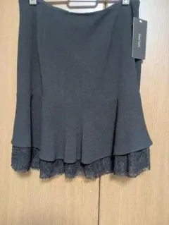 ZARA BASIC ブラック フレアスカート