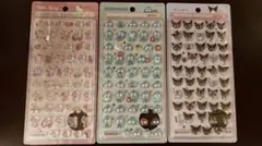 ボンボンドロップシール サンリオ mini 3枚セット