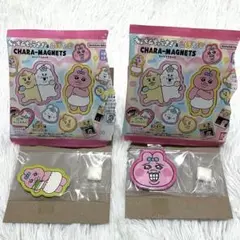 おぱんちゅうさぎ&んぽちゃむ　キャラマグネッツ　2コセット マグネット