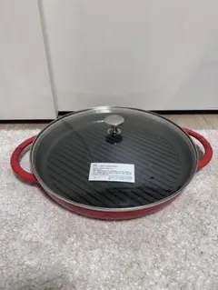 STAUB グリルパン オーバル レッド30cmのサムネイル