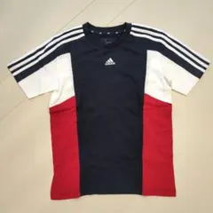 【未使用】アディダスTシャツ 150キッズ　赤　ネイビー　新品