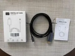 HDMIケーブル iPhoneライトニングケーブル 2m Digital