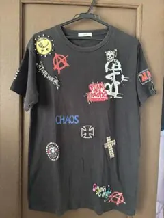 【美品】jouetie パッチワーク Tシャツ ロゴT 黒T ジュエティ ロックのサムネイル
