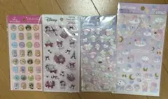 シールセット　プリンセスストーンシール　マリーちゃんエポキシラメシール　キキララ